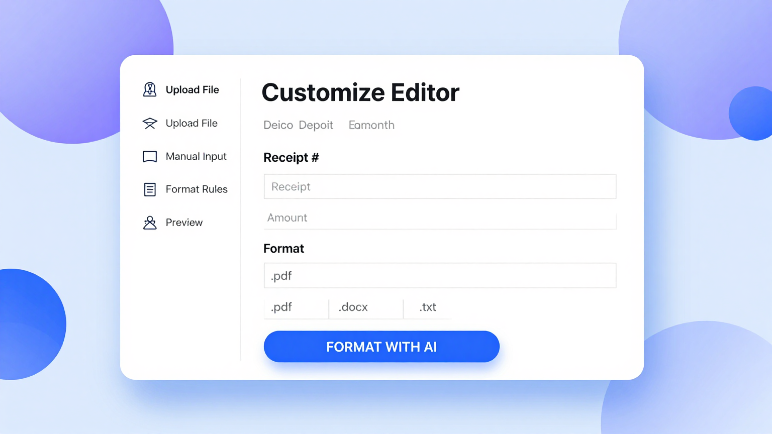 Online Editor Feature
