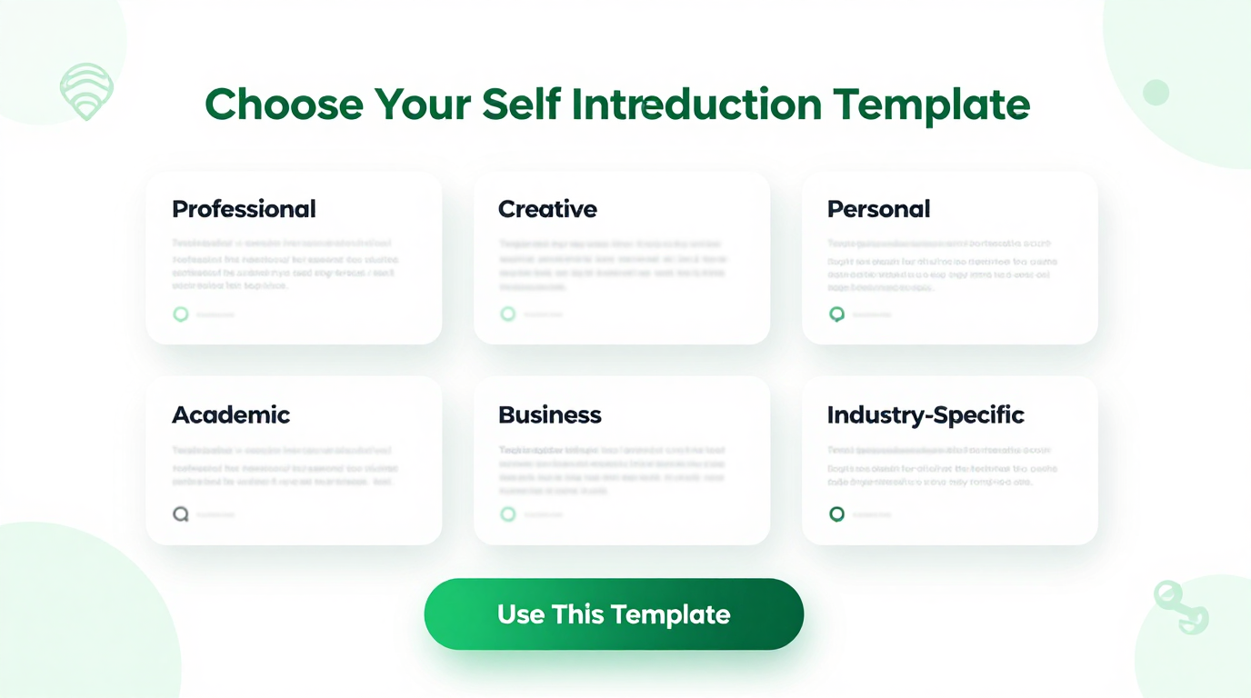 Template Selection Feature