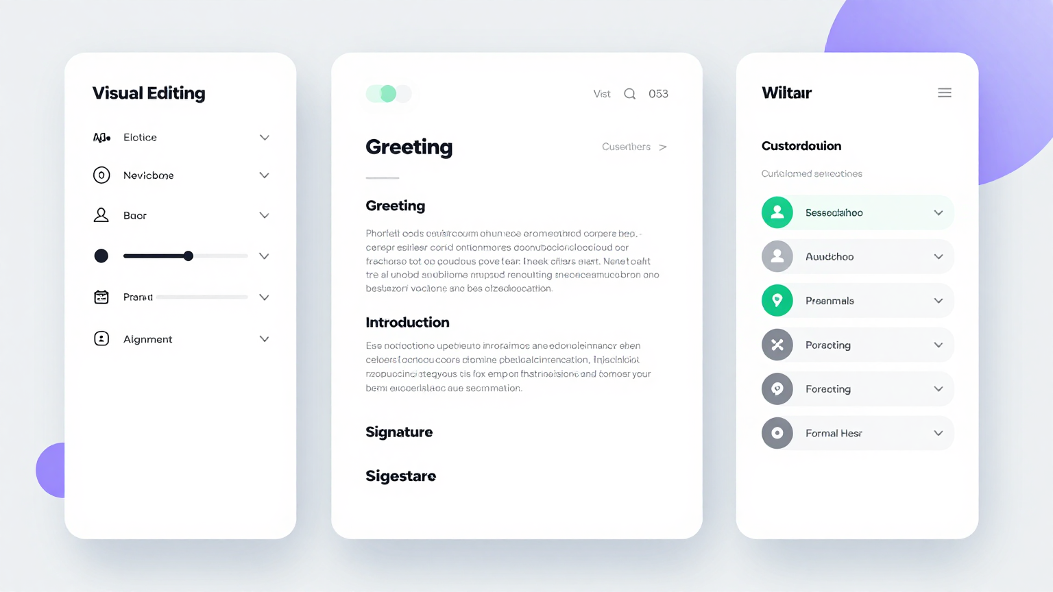 Online Editor Feature