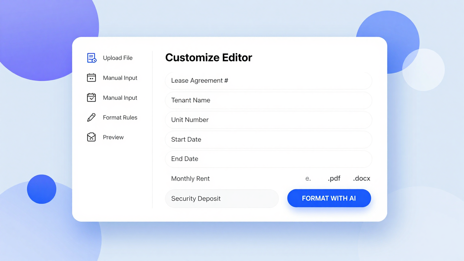 Online Editor Feature
