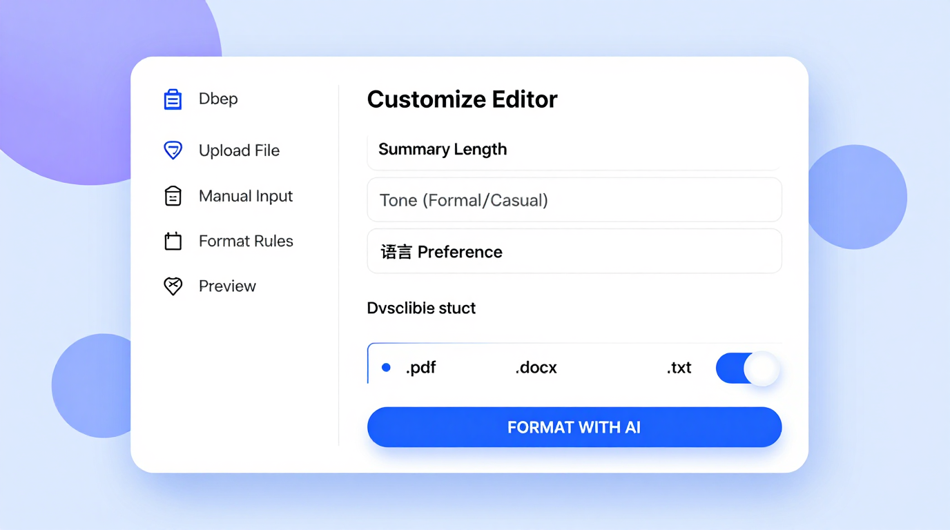 Online Editor Feature