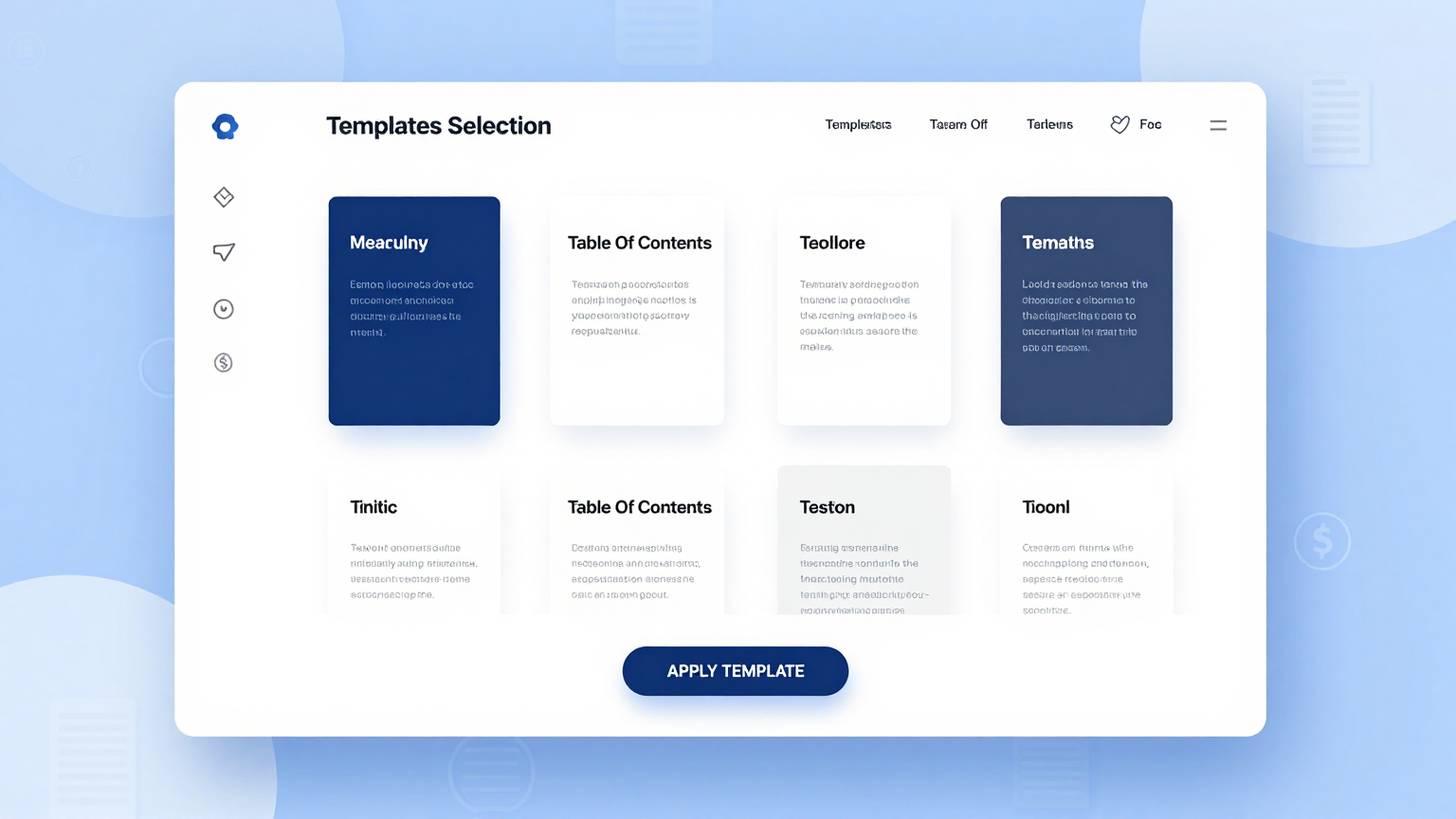 Style Selection Feature