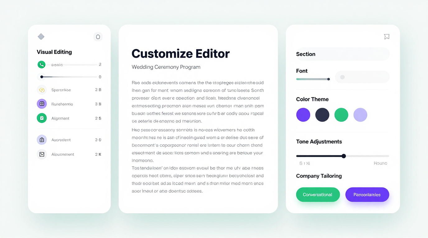 Wedding Party Feature